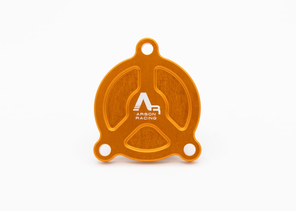Arson Racing Orange Oil Pump Cover